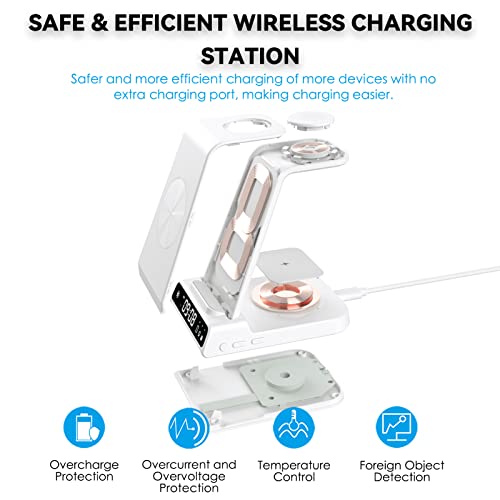 Wireless Charger For Samsung, 3 In 1 Wireless Charging Station For Samsung Galaxy S23 Ultra/S22/S21/S20/Note 20/Z Flip 4/Z Fold 4, Samsung Watch Charger For Galaxy Watch 5 Pro/4/3, Galaxy Buds 2/Pro/+ #TOP4
