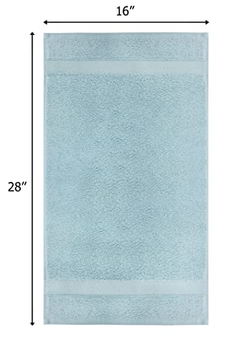 Cotton Craft Simplicity Hand Towels -14 Pack - 16X28-100% Cotton Face Towels - Lightweight Absorbent Soft Easy Care Quick Dry Everyday Luxury Hotel Spa Gym Shower Beach Pool Camp Travel Dorm - Multi #TOP4