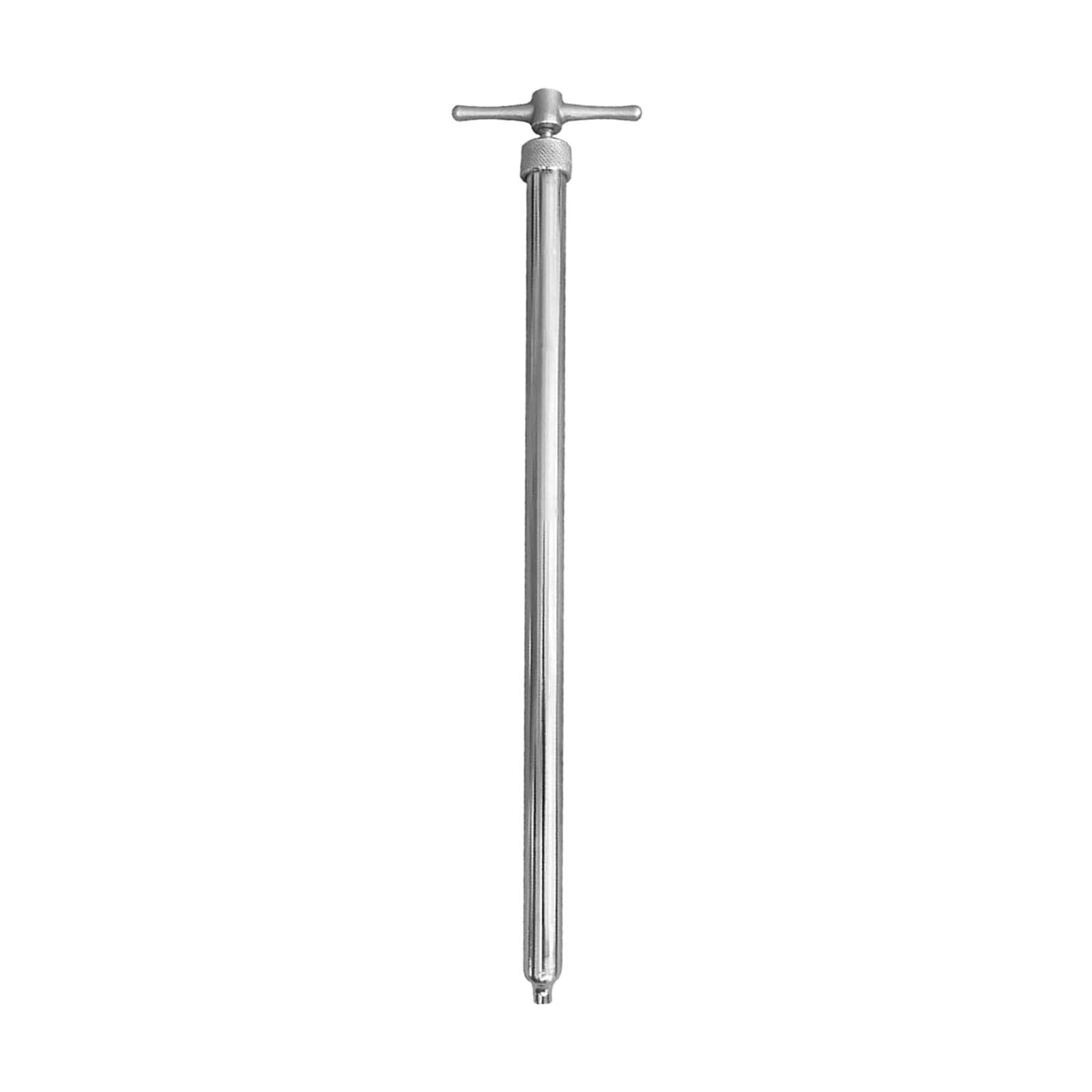 Muestreador de Tambor de Acero Inoxidable 304 - Herramienta de muestreo de líquidos viscosos de 0,5 m (1,6 pies) con Escala para Uso en Laboratorio, Equipo de muestreo Duradero y preciso.