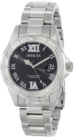 CrN^ Invicta Women's 14349 Pro Diver Analog Display Swiss Quartz Silver Watch  fB[X rv ysAiz