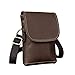 Produktbild LXIANGP Männer Retro-Taschen Leder-Multifunktions-Gürtel Handy-Taschen Taille hängen Kleine Tasche, Länge 13,5 cm breit 3,5 cm hoch 20 cm