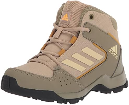 adidas unisex child Terrex Hyperhiker Hiking Trail Running Shoe, Beige Tone/Sandy Beige/Core Black, 4.5 Big Kid US