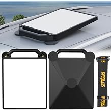 Starlink Mini Magnetic Mount with Protective Silicone Case, 2 in 1 Satellite Dish Mounting Kit & Cover with 200lbs Magnet Bases Handle Shoulder Strap & 1/4"-20 Nuts for RVs Car Boat/Road Trip