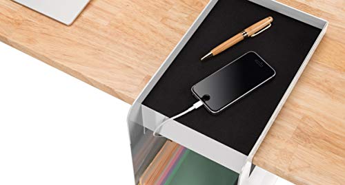 Image of Hanging Storage Cubby (White) by Uplift Desk