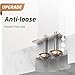 KES Standing Towel Racks for Bathroom 2-Tier, Floor Towel Rack Stand with Heavy Marble Base, Upgrade Steady Freestanding Design, Pro-Grade 18/8 Stainless Steel Brushed Finish, BTH217-2