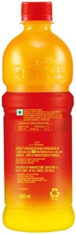 Maaza Mango Drink 600 ml PET Bottle