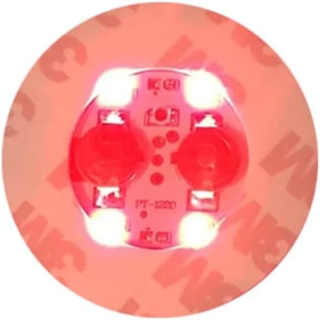 Light-Emitting Cup Sticker Colorful Flashing Bottle Coaster Stall Bar(Blue-20PCS)