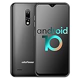 Ulefone 4G Handy Günstig, Note 8P Smartphone ohne Vertrag Dual SIM 5,5-Zoll 16 GB ROM 128GB Erweiterbar 8MP kameras 3 Slots/Face ID/GPS/WiFi/FM/Große Schrift Dual SIM Schwarz