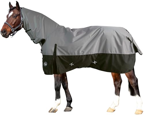 Couverture de cheval HKM anti frottement de 75 cm pour éliminer le froid au box