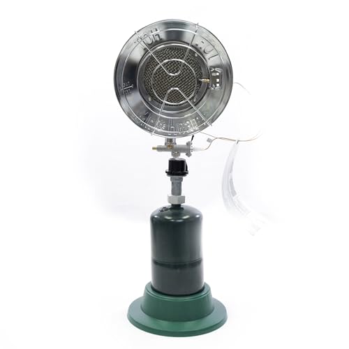 Mr. Heater MH15 Single Tank Top Outdoor Propane Heater, Silver