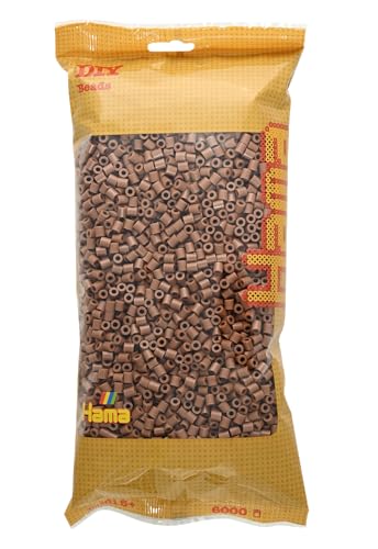 Preisvergleich Produktbild Hama Midi Sachet 6000 Perles Marron Glacé