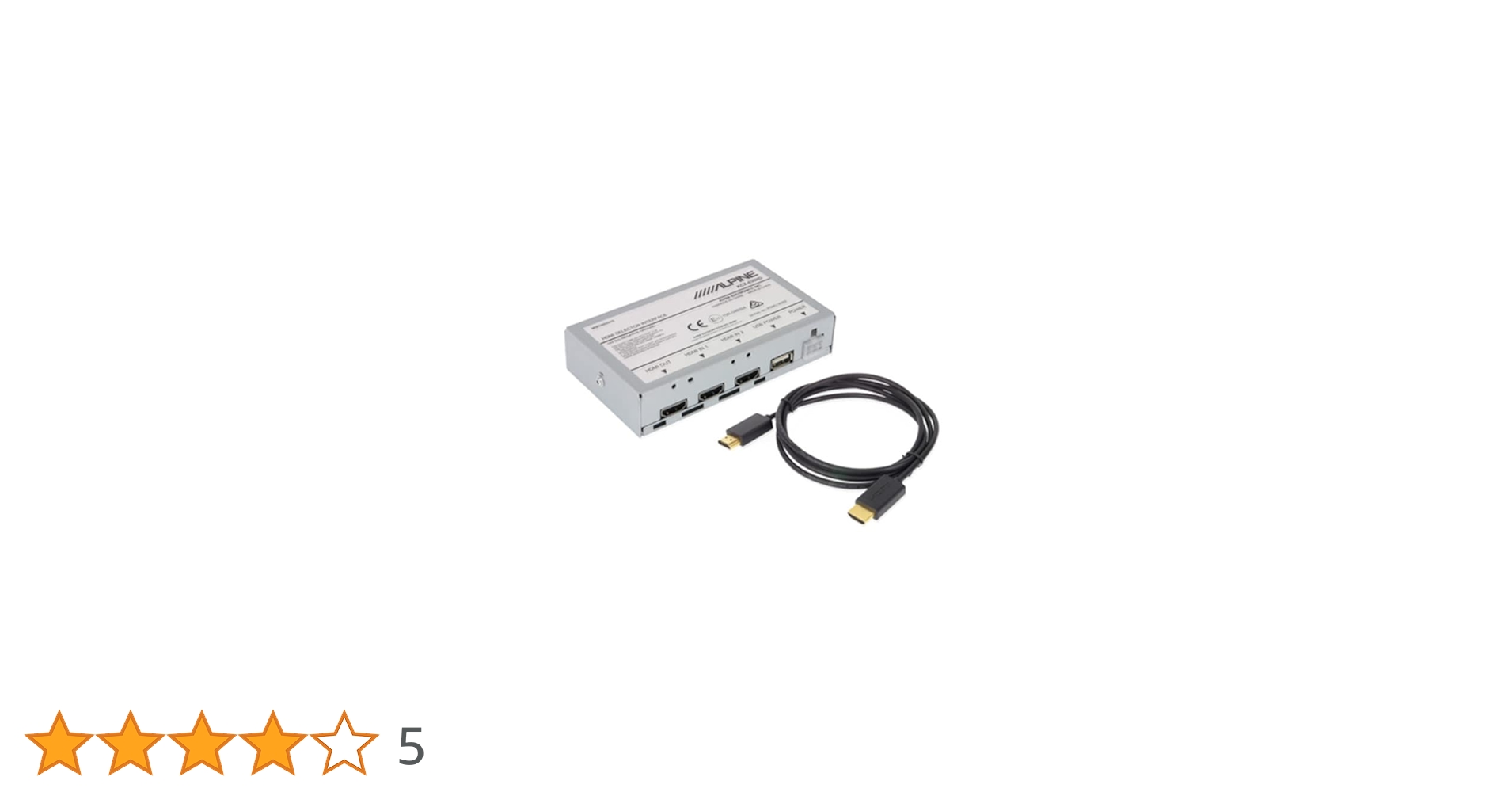 ALPINE HDMIセレクター KCX-630HD ALPINE アルパイン KCX-630HD HDMI セレクター DAF Z シリーズ