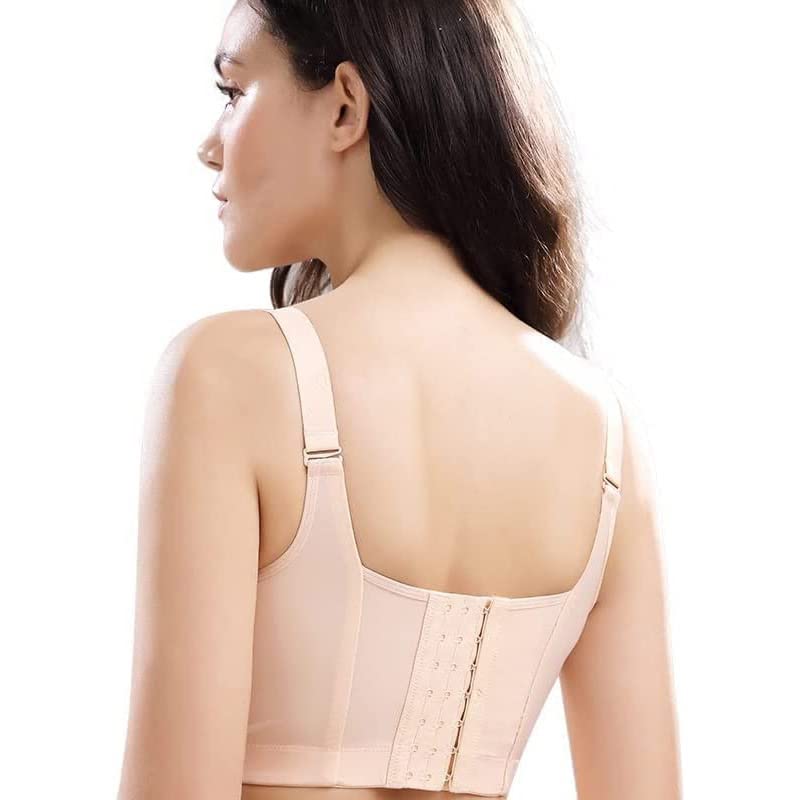 CIADAZ Maureenedd Bra Hide Back Fat, Women's Full-Back Coverage Bra, Wide Band Push Up Bra with Shapewear (Color : Skin, Size : B_42) : Amazon.co.uk: Fashion CIADAZ Maureenedd Bra Hide Back Fat, Women's Full-Back Coverage Bra, Wide Band Push Up Bra with Shapewear (Color : Skin, Size : B_42) : Amazon.co.uk: Fashion