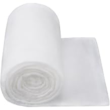 48 Inch Polyester Quilt Batting 5Yard, Dacron Upholstery for Quilting Craft and Makes Cushion Fluffy