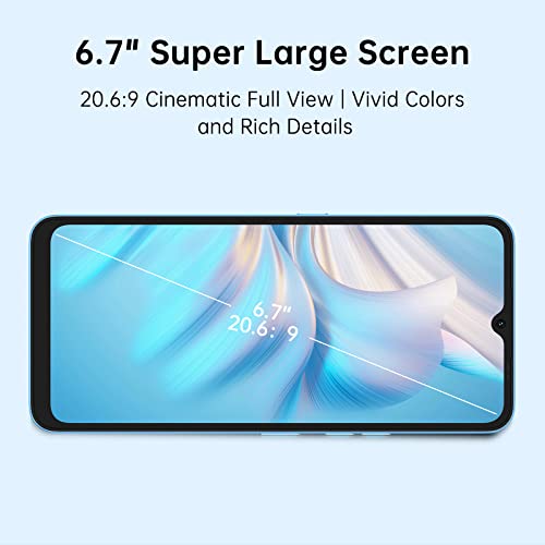 Umidigi A13S (4Gb+64Gb) Unlocked Cell Phone, 6.7" Ultra-Large Full Screen Smartphone With 5150Mah Battery + 16Mp Ai Dual Camera, Unlocked Android 11 Phone With Dual Sim (Global 4G Lte) #TOP2