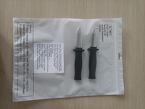 Skylety 2 Pcs Disappearing Dagger Retractable Fake Dagger Plastic Blade Fake Prop Prank Magic Tricks Prop Joke for Halloween Adults Fool's Day Party Favor(Classic Style) - Image 5