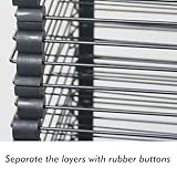 Art Drying Rack,Metal 40 Shelves Art Canvas Storage Rack,Floor-standing Art Drying Rack,Rubber Buckle,Suitable for Storing 8K A4 A3 A2 Paper - Image 5