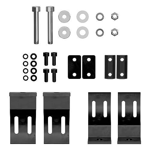 OSRAM LEDriving® Mounting Kit FX GEN 2 Back Brackets, für individuelle Montage von LEDriving® Zusatzscheinwerfer der FX GEN 2 Serie, schwarz