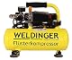 Weldinger Flüster Kompressor FK 40 Compact 275 W mit 32 l/min Luftabgabe