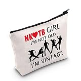 POFULL Music Lover Gift Music Band Fan Gift I'm Not Old I'm Vintage Cosmetic Bag (I'm not old bag)