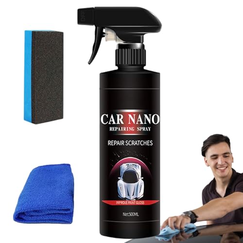 Rivestimento in ceramica,Rivestimento nano spray a umido e a secco per auto - Detergente per lucidatura sigillante per lavaggio idrofobico automatico per motocicletta per camper, rimozione rapida Delr