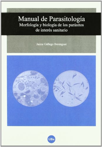 Portada de Manual de Parasitologia