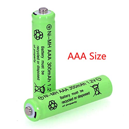 Fulin 12 Packs 1.2V Aaa 300Mah Ni-Mh Rechargeable Batteries For Solar Lights (Aaa Size) #TOP5