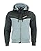 Produktbild Jet Motorrad Motorradjacke Kevlar Hoodie Aramid Verstärktes Futter Baumwolle (L, Grau)