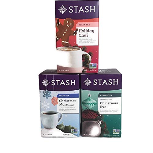 Stash Holiday Tea Gift Set Holiday Chai, Christmas Eve