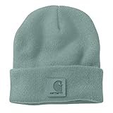 Carhartt Unisex-Adult Black Label Watch Hat Beanie, One Size, Farbe: Blue Surf