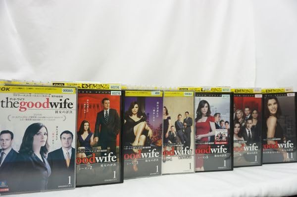 グッド・ワイフ 彼女の評決 シーズン1 〜ファイナル　全77巻　全巻　洋画 Amazon.co.jp: (F-5)『』【全77巻 グッド・ワイフ the good wife