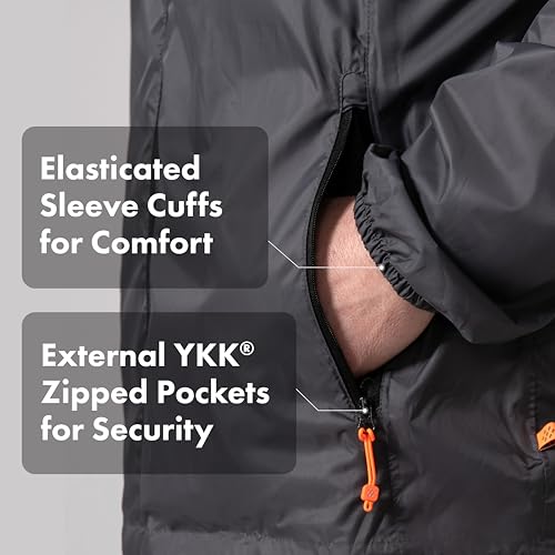 Mac in a Sac Men's Packable Rain Jacket - Origin - Lightweight Waterproof and Breathable Raincoat with Hood4