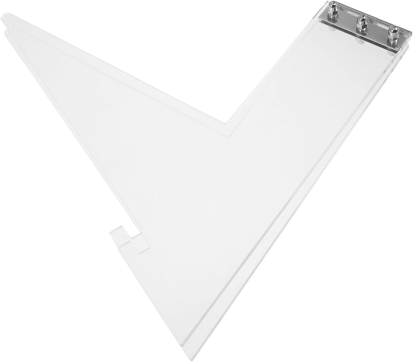 Totority Championship Belt Display Stand Freestanding Martial Arts Belt Holder with Triangular Acrylic Base Elegant Design Resists Wear for Boxing and Wrestling Trophies for Karate