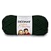 Bernat Softee Chunky Yarn, Dark Green, Single Ball