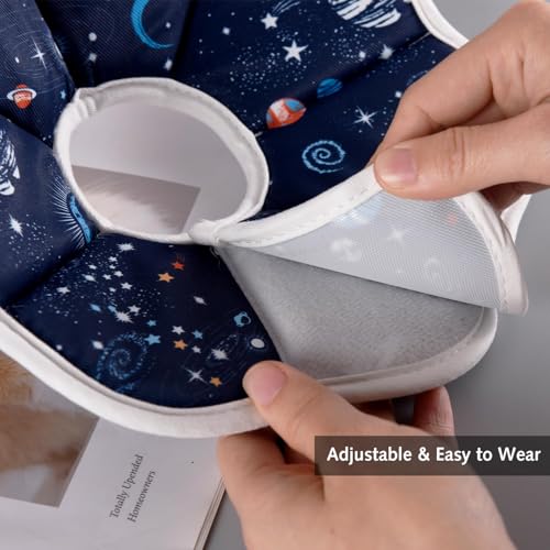 1 Stück Soft Cat Cone Collar Soft Cat Recovery Collars & Cones Pet Recovery Collar Verstellbarer Anti-Lick Cat Recovery Collar Nach der Operation schützender niedlicher kleiner Katze Wundheilung Recov