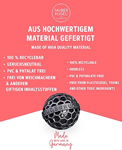 Image of Sauberkugel - The Clean Ball - The clever way of cleaning purses, bags, backpacks and school bags