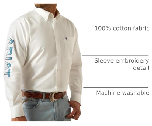 Image of ARIAT Team Logo Twill Classic Fit Shirt