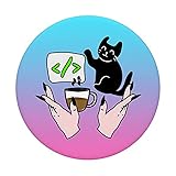 Zoom IMG-2 the cats coffee code divertente Zoom IMG-2 the cats coffee code divertente