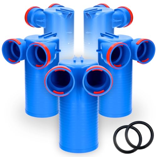 HG hava Caja de conexiones de válvula AST 2 x 75 mm fi 125 L-210, distribuidor de aire, caja de juntas para recuperación, accesorios de ventilación, caja de suministro y salida con juntas, sistema de