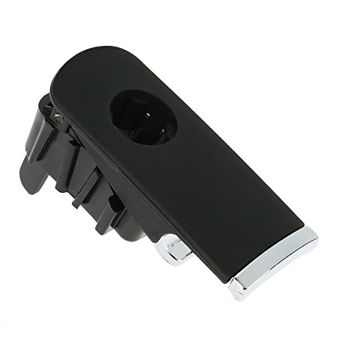 Yorten Extrator de alça da tampa do porta-luvas cromado com direção à esquerda com orifício de trava