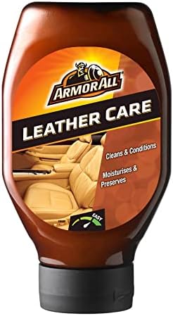 Armor All Car Leather Conditioner Gel, Interior Cleaner for Cars, Trucks and Motorcycles, 18 Fl Oz