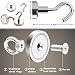 SaiXuan Ganchos Magnéticos,15 pzas 16MM Imanes con Gancho,para puertas, armarios, techos, accesorios,...