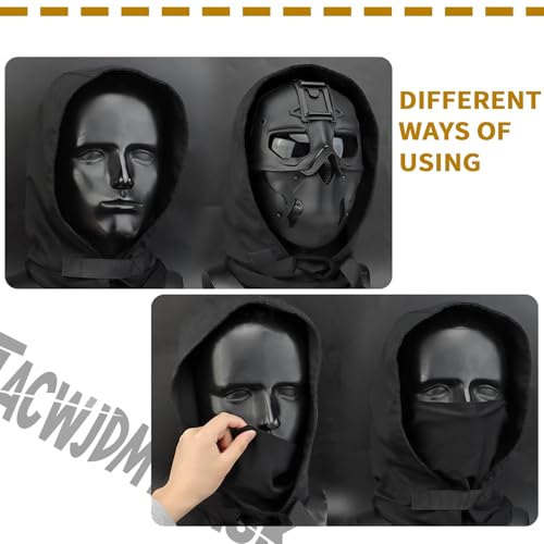 Masque Airsoft Antibuée avec Support Caméra pour Protéger le Visage au Paintba - 4