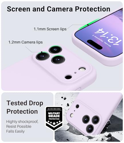 Coque iPhone 17 Pro Max silicone liquide OTOFLY compatible Magsafe