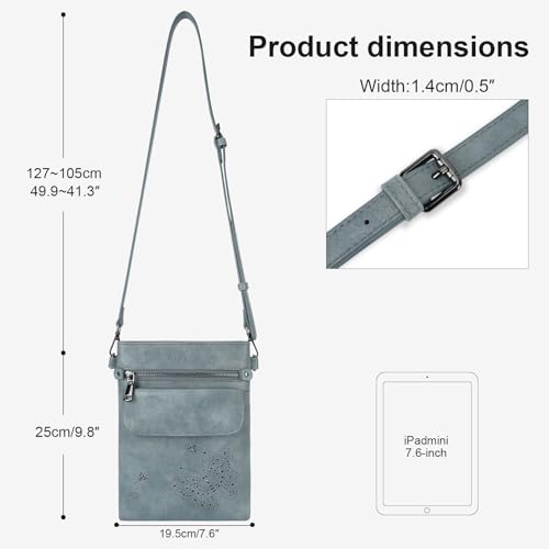 KITEVIUN Mini Butterfly Vegan Leather Crossbody Bag Small Cell Phone Purse by KITEVIUN - Used condition - Image 4