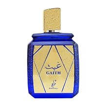 Khadlaj Gaith Eau de Perfume Spray for Men, 3.4 Ounce