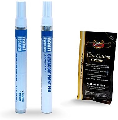 PAINTSCRATCH Touch Up Paint Pen Car Scratch Repair Kit - Compatible/Replacement for Subaru Crosstrek Dark Gray Metallic (Color Code: 61K)