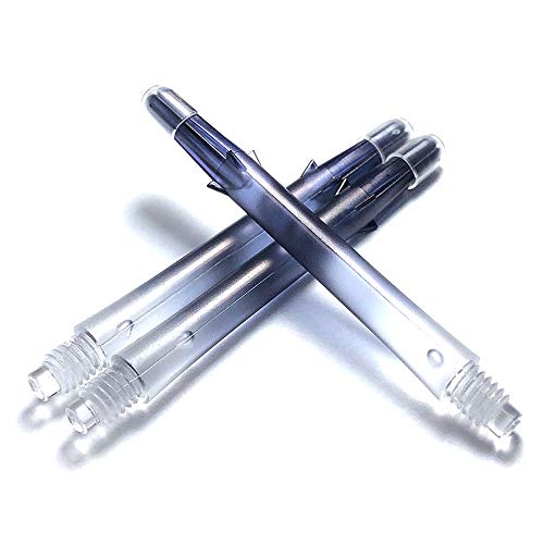 L-style l-shaft lock straight n9 twincolor transparent black, Multi-coloured