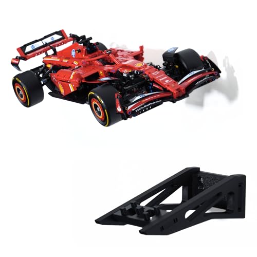 Wall Mount for Lego Technic Ferrari F1 SF24 (42207) – Secure & Angled Display Bracket, Space-Saving Mount, Easy Installation