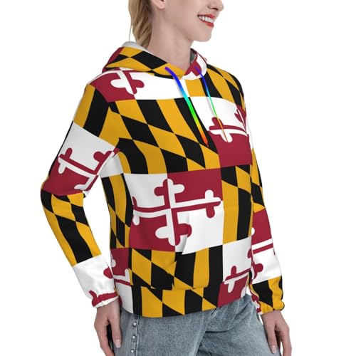Sweat à capuche Maryland femme pour ne plus avoir froid cet hiver au quotidien